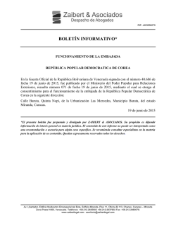 Embajanda de la Rep&uacute;blica Democr&aacute;tica de Corea