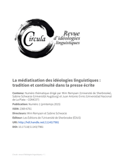 T&eacute;l&eacute;charger le num&eacute;ro complet - Circula