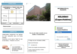 XELODA&reg; (Capecitabina)