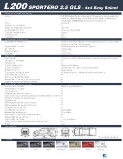 VOLANTE L200 TELA SPORTERO 2.5