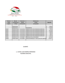 erocaciones efectuadas mr