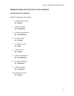 problemario matem&aacute;ticas financieras