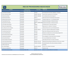 Lista de M&eacute;dicos de RPN &ndash; San Salvador