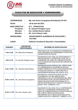 Mg. Jos&eacute; Gariza Cuzquipoma - Universidad Nacional del Santa
