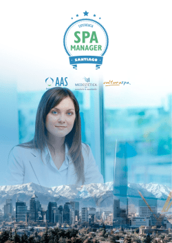 Descargar temario completo - Asociaci&oacute;n Americana de Spa