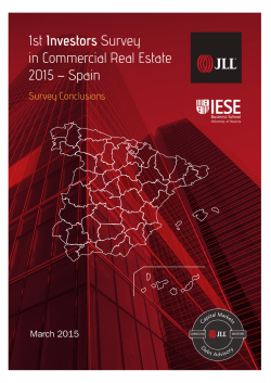 investor survey march 2015.indd