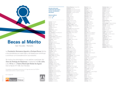 Becas al M&eacute;rito - Ternium Siderar