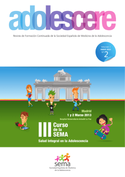 Descargar n&uacute;mero completo - Sociedad Espa&ntilde;ola de Medicina de