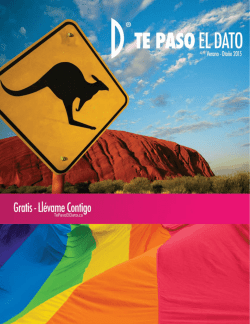 1 866 856-7777 - Te Paso el Dato