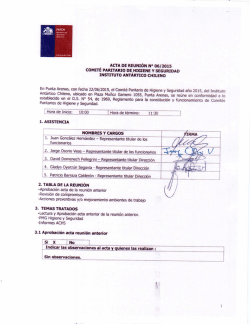 Descarga acta aqu&iacute; - Comit&eacute; Paritario de Higiene y Seguridad