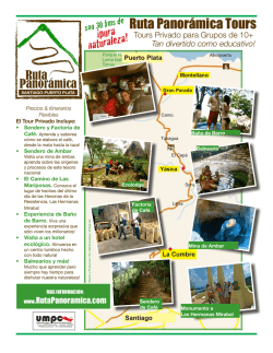 Ruta Panor&aacute;mica Tours - La Ruta Panoramica Santiago