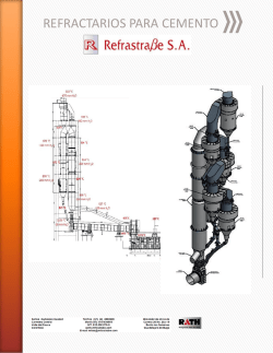 Presentaci&oacute;n industria cementeras