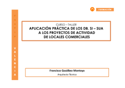 presentaci&oacute;n del curso