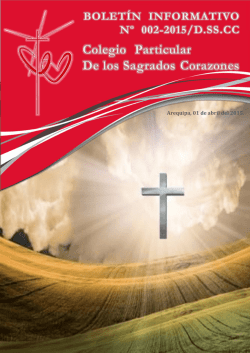 bolet&iacute;n informativo n&ordm; 002