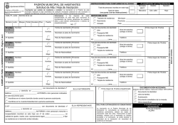 Solicitud de alta / inscripci&oacute;n en el Padr&oacute;n Municipal de Habitantes