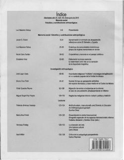 Contenidos Corrientes 2015