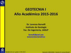 Geotecnia 1 - Parte III
