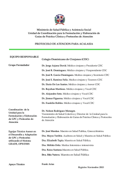 Protocolo Manejo Acalasia