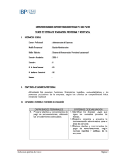 Sist. de Compensaci&oacute;n Previsional