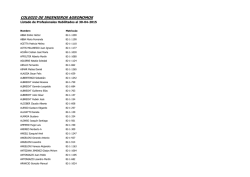 colegio de ingenieros agronomos - colegio de ingenieros agr&oacute;nomos