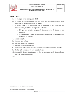 resumen ejecutivo anface &ndash; abril