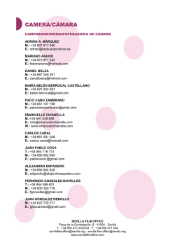 CAMERA/C&Aacute;MARA