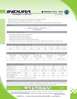 INDURA 7018 &ndash; RH4