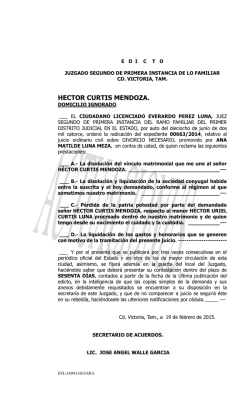 HECTOR CURTIS MENDOZA.