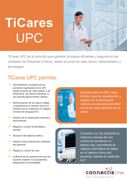 TiCares UPC - Connectis Chile