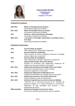 Paula Gordillo Montilla - Carmen Serrat