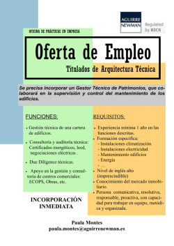 Titulados de Arquitectura T&eacute;cnica