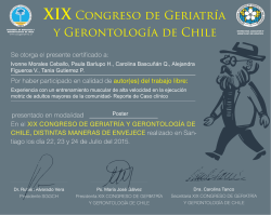 Ivonne Morales Ceballo, Paula Barlupo H., Carolina Bascu&ntilde;&aacute;n Q