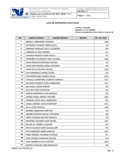 Licenciatura en Turismo