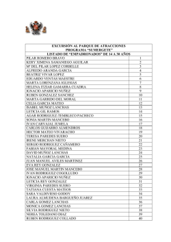 excursi&oacute;n al parque de atracciones programa &ldquo;sumergete&rdquo;