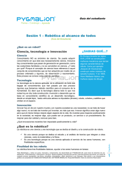 U1S1 - Robotica al alcance de todos