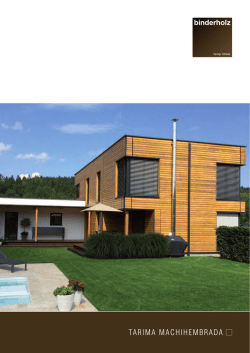 Prospecto tarima machihembrada