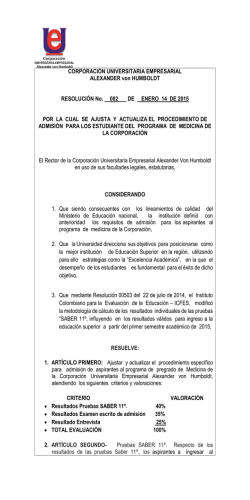 CORPORACI&Oacute;N UNIVERSITARIA EMPRESARIAL ALEXANDER