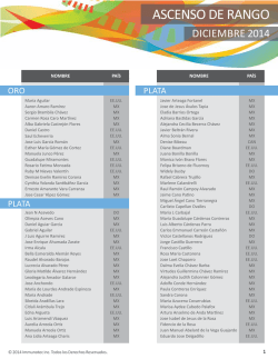 avance de rango - Immunotec Inc.