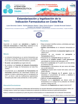 indicaci&oacute;n farmac&eacute;utica