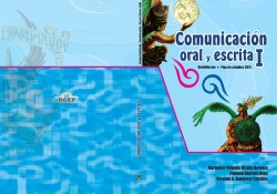 Libro: Comunicaci&oacute;n Oral y Escrita 1
