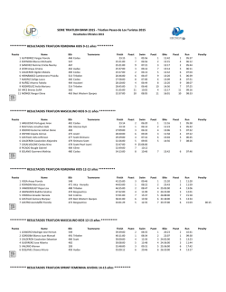 paseo de las turistas 2015 - Serie Triatl&oacute;n BMW Costa Rica