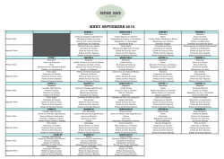 Men&uacute; - Natural Lunch