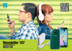 Newsletter 187 - Ascendeo Iberia SL