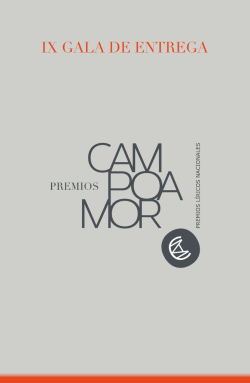 Descargue el programa de mano gala 2014