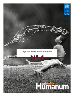 Objetivos de Desarrollo Sostenible