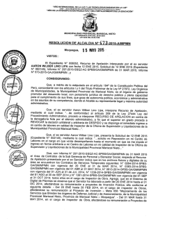 Visualizar - Municipalidad Provincial de Mariscal Nieto