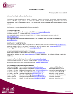 LEER M&Aacute;S - Colegio Universitario Antonio Rendic