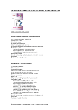 tecnolog&iacute;a ii &ndash; proyecto integra