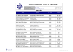 Directorio Direcciones y Jefaturas