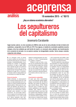 Los sepultureros del capitalismo